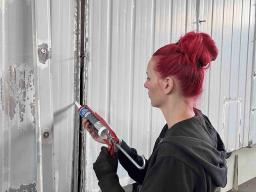 Sanierung Toilettenwagen